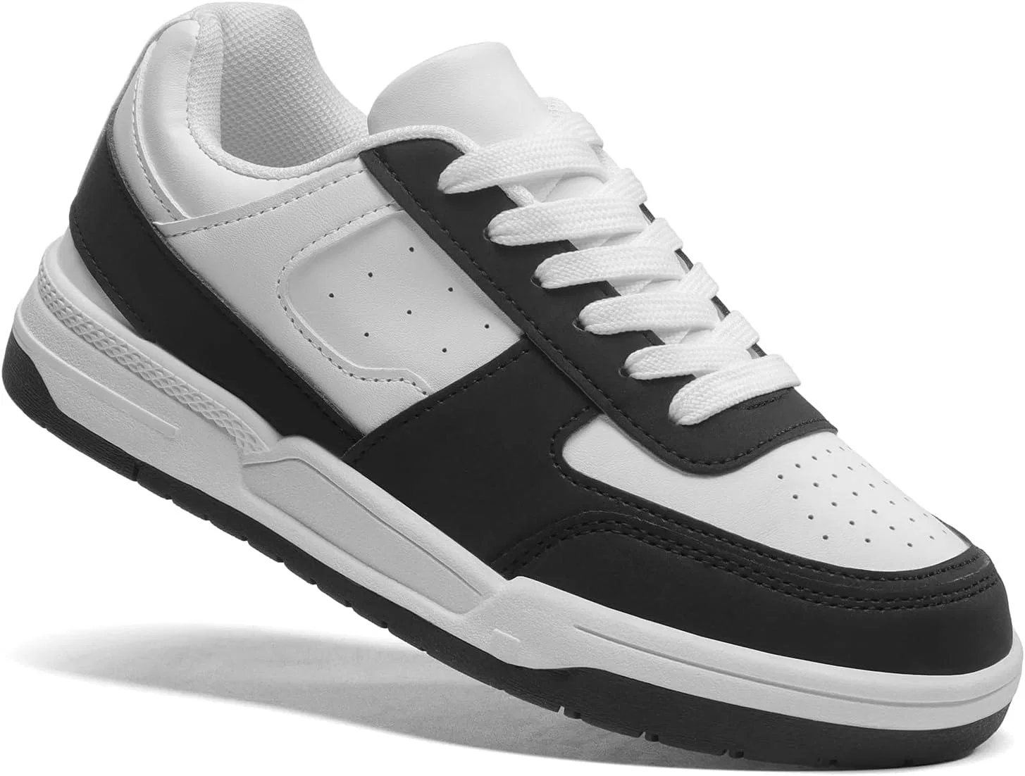 Детские кроссовки для девочек с принтом Classic Sneakers FabKids, Black-Low Top
