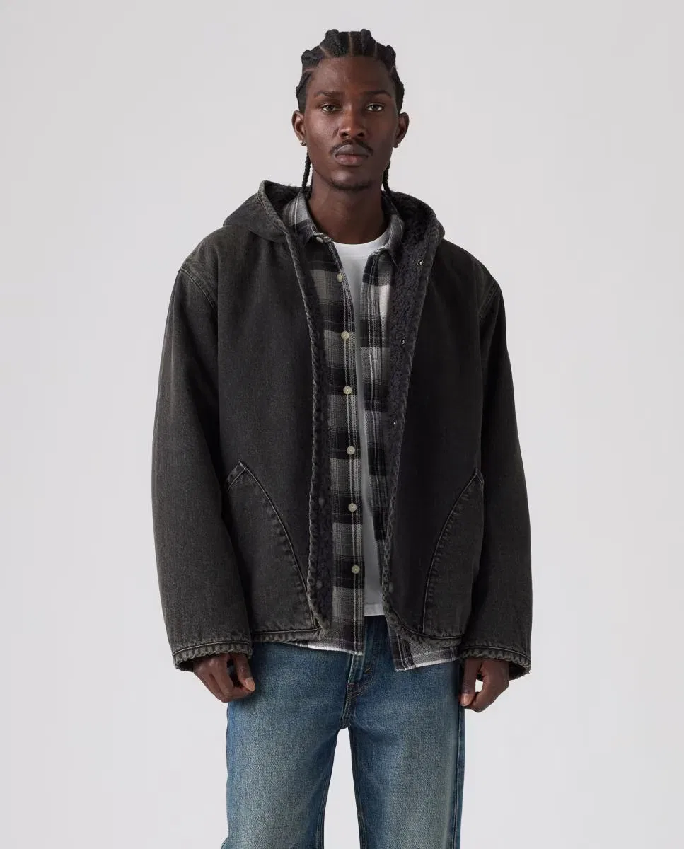 Мужская куртка с капюшоном, Vaquera, Levi's, черный