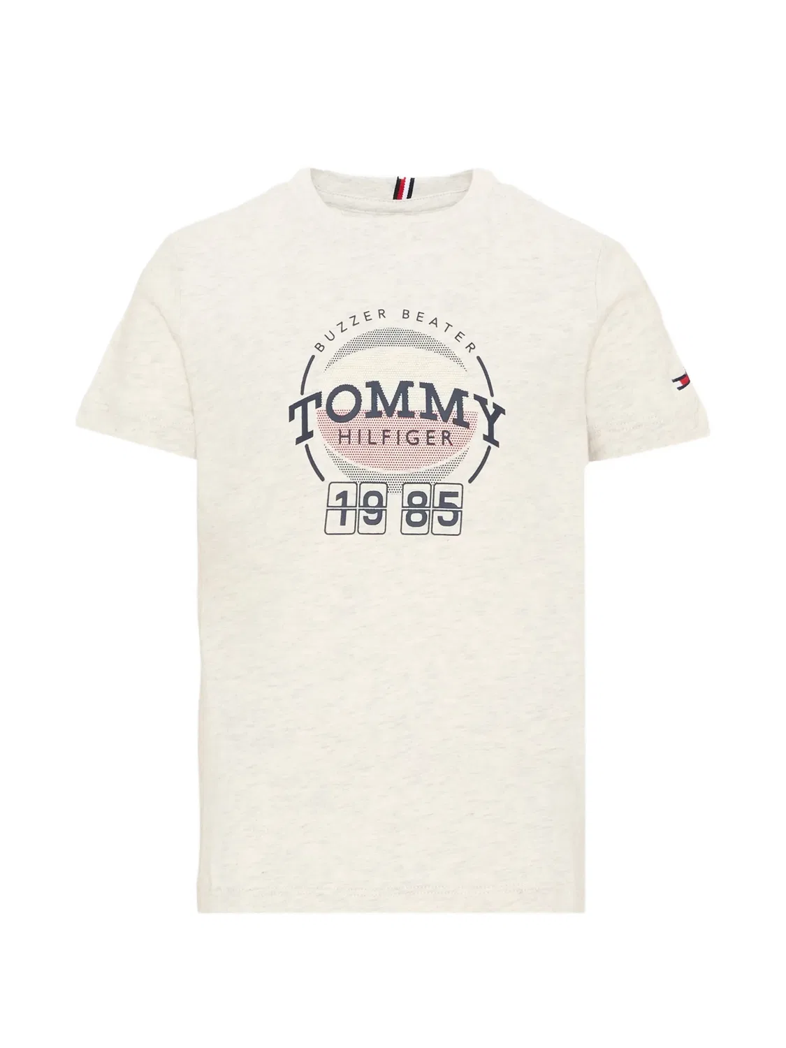 Футболка с логотипом Tommy Hilfiger Junior, нейтральные цвета