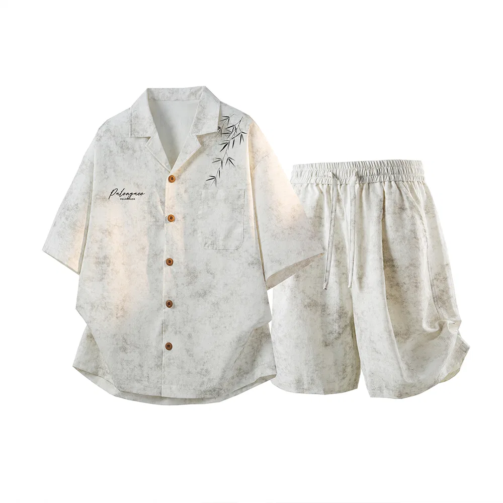 Детский комплект из рубашки с брюками с принтом Shirt Matching Set PAL ONGACO, Белый