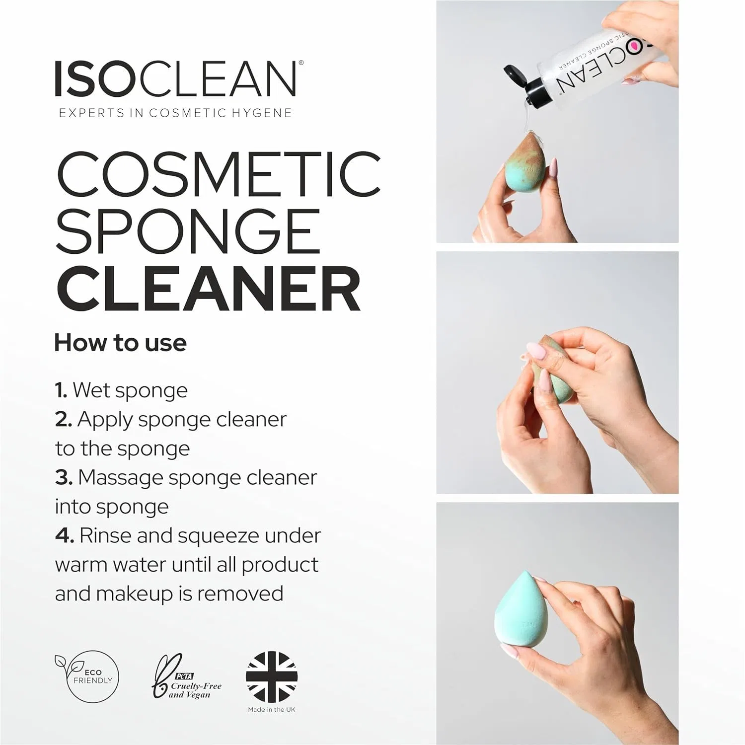 Средство для чистки спонжей Isoclean, 275 мл, clear