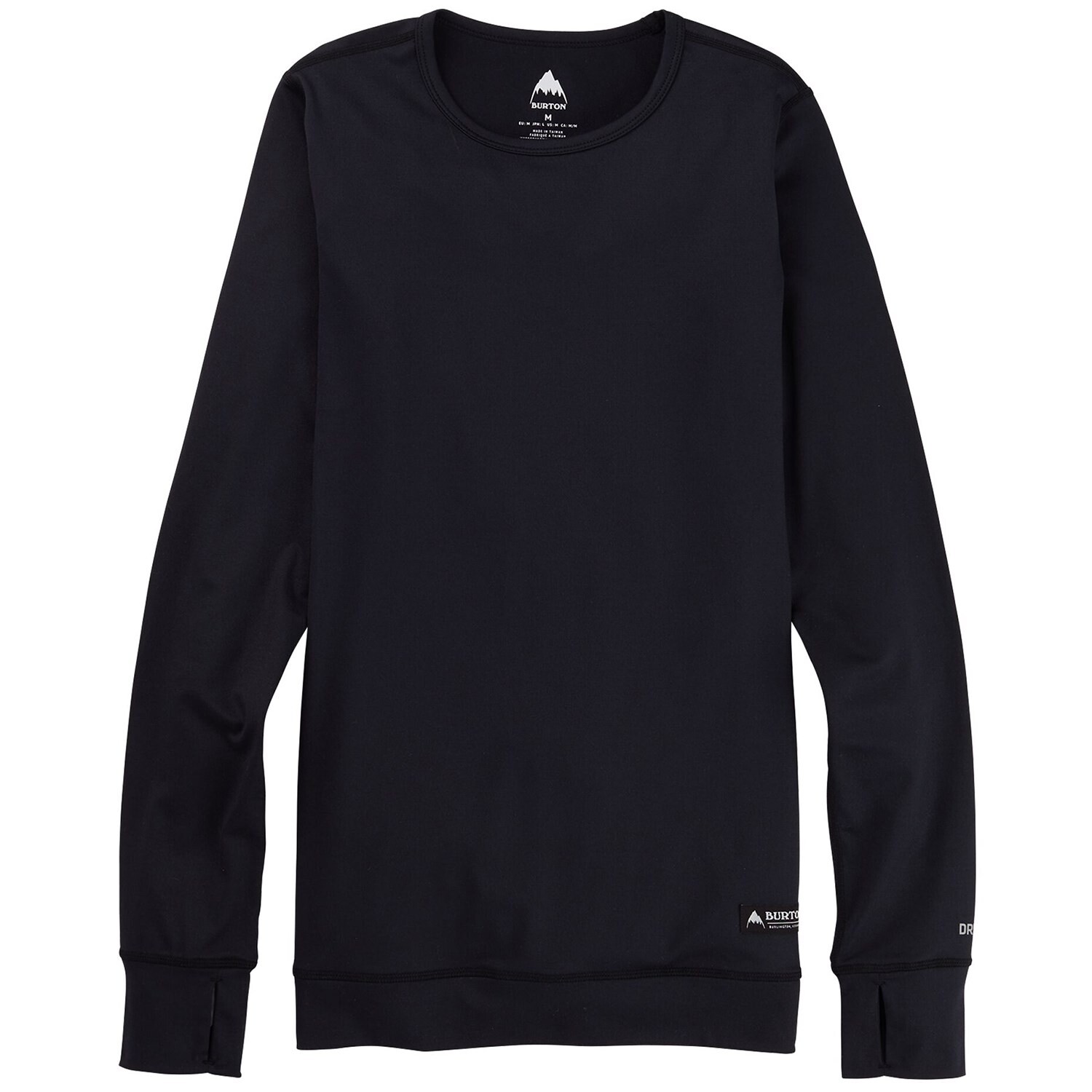 

Топ Burton Midweight Crew Top женский, черный