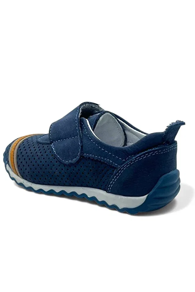 Детские туфли для мальчиков с ортопедической стелькой Perlina, Navy Blue — фото 3
