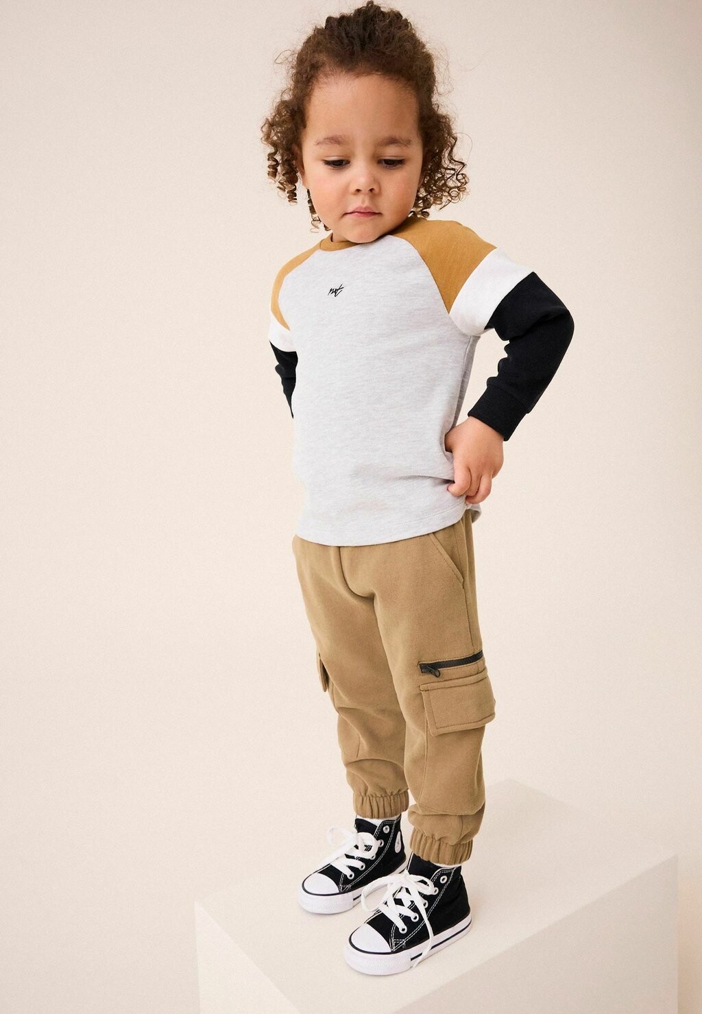 

Брюки карго UTILITY JOGGERS. REGULAR FIT Next, светло-коричневый