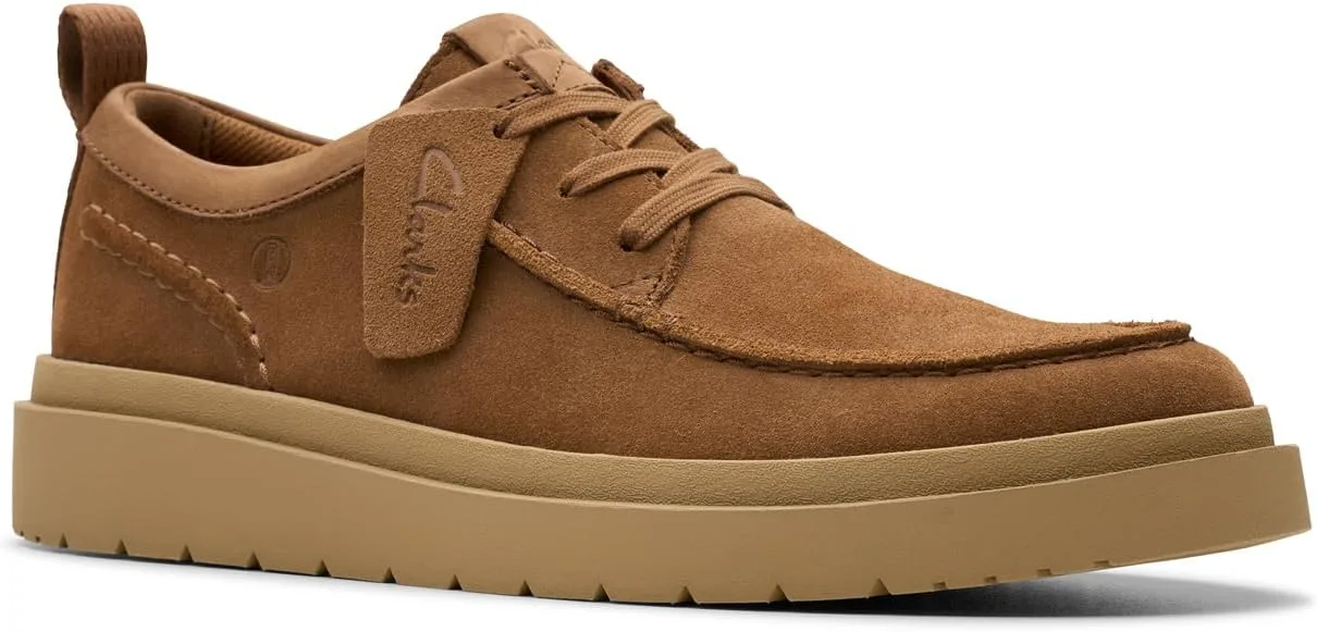 Мужские лоферы Clarks Polden, цвет Cola Suede — фото 3