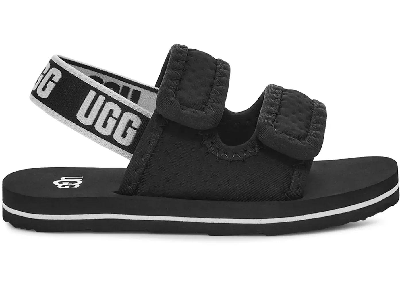 Детские сандалии с ремешком UGG Lennon Slingback Sandal, Black