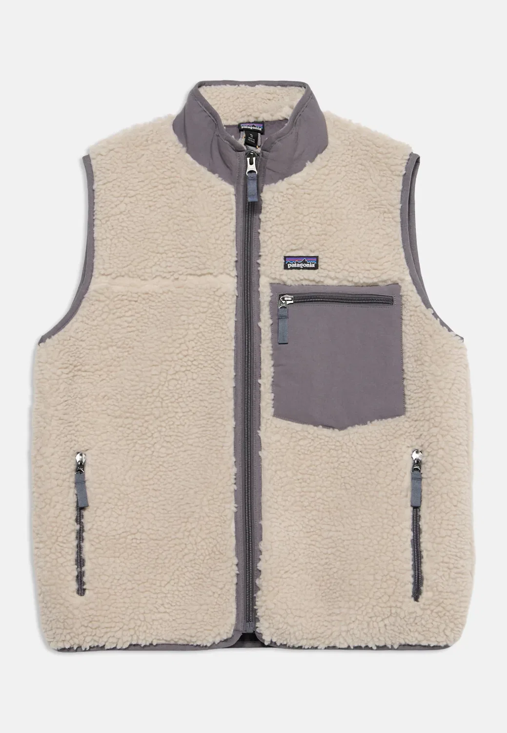 Жилет унисекс Patagonia, Natural/May Grey