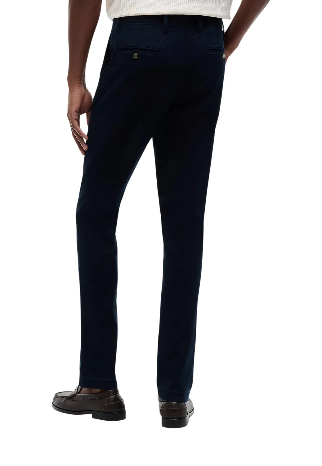 Мужские брюки хлопковые Denton Open Structure Tommy Hilfiger, Blue — фото 4