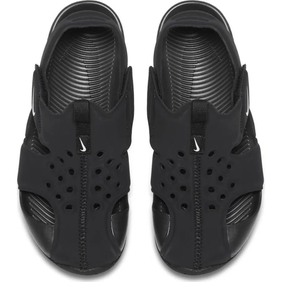 Детские спортивные сланцы Sunray Protect 2 Nike, Черный — фото 3