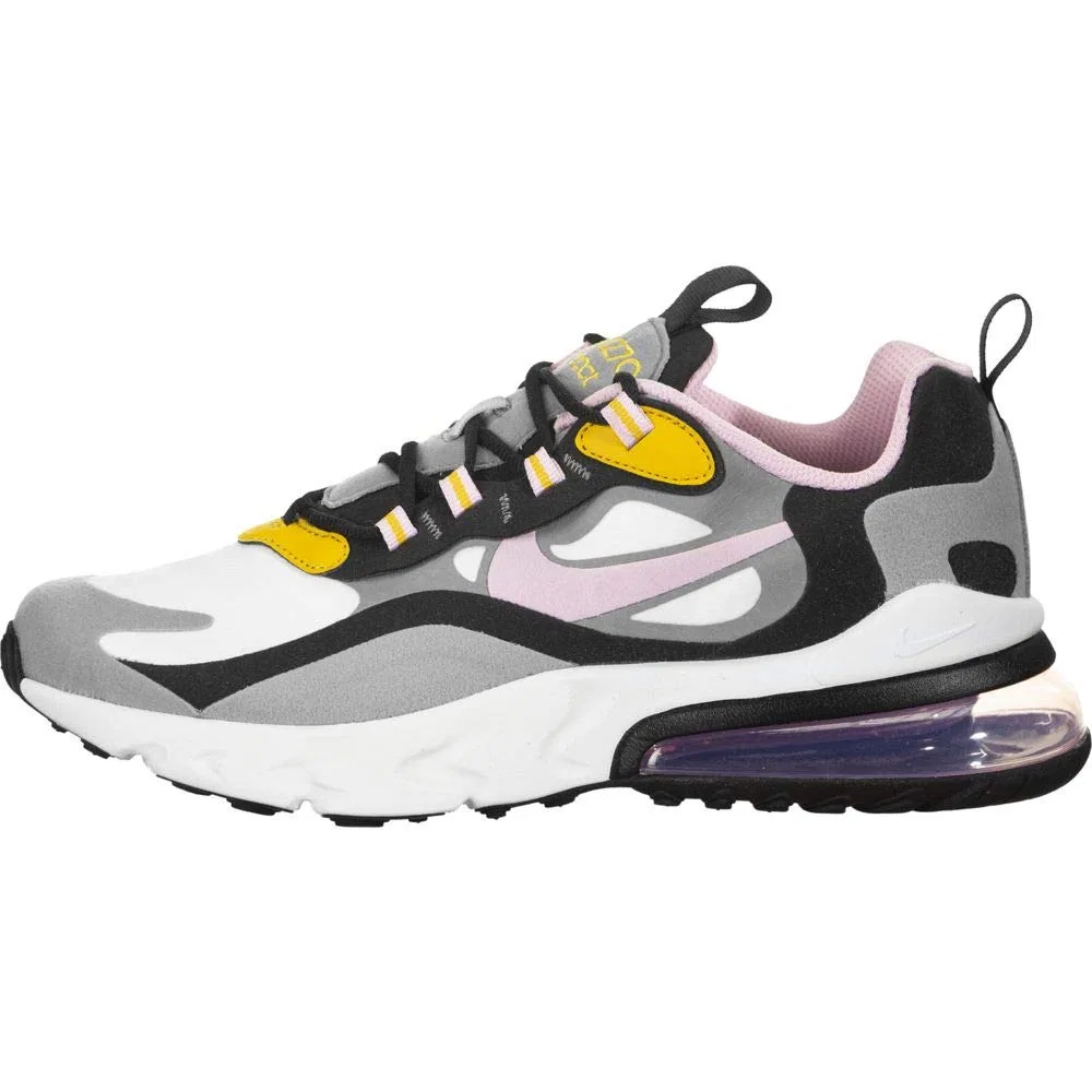 Детские кроссовки для мальчиков с амортизацией Air Max 270 NIKE, Arctic Pink Particle Grey