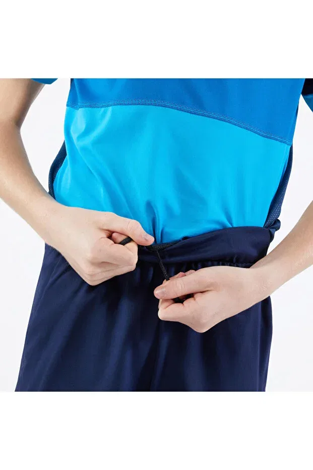 Детские шорты для девочек спортивные Kuikma Decathlon, Navy Blue — фото 2