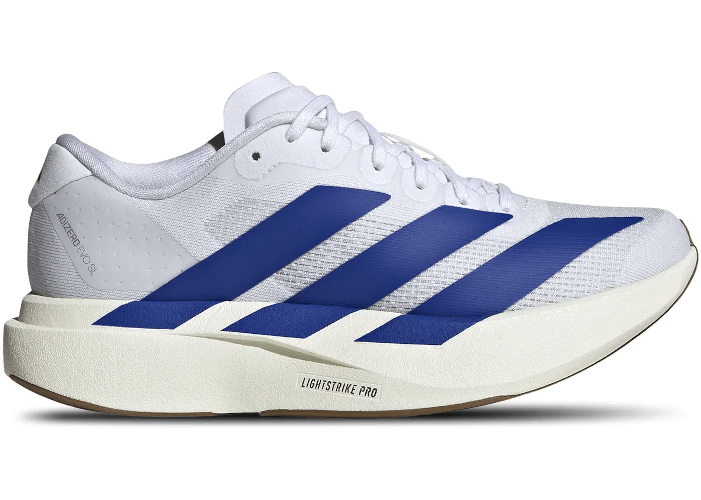Детские кроссовки для бега Adizero Evo SL Adidas, Cloud White/Royal Blue/Pure Ruby