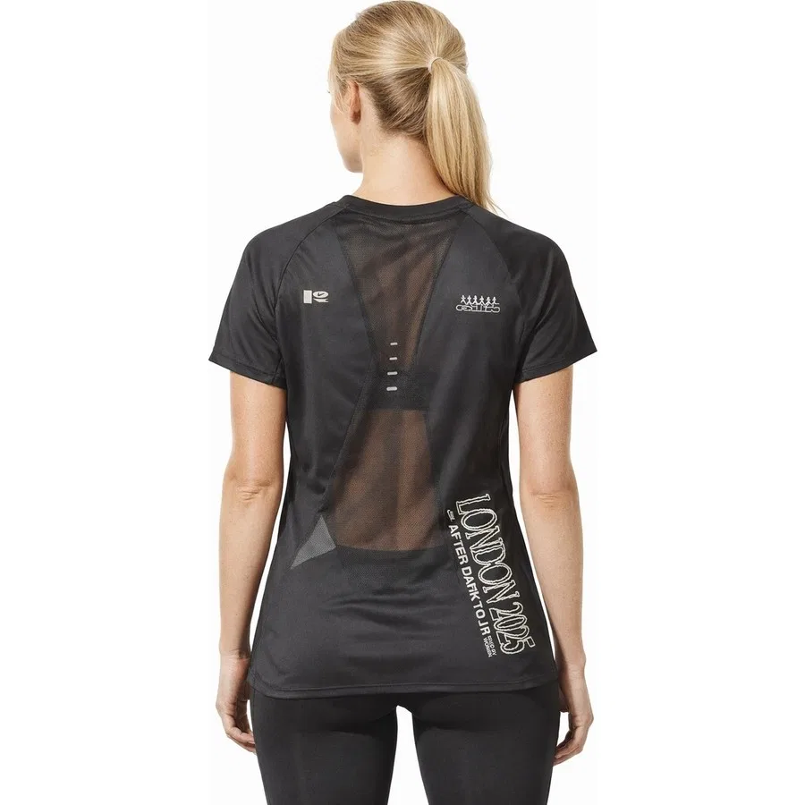 Футболка с длинным рукавом Miler After Dark Tour 2025 Dri Fit Nike, Черный — фото 2