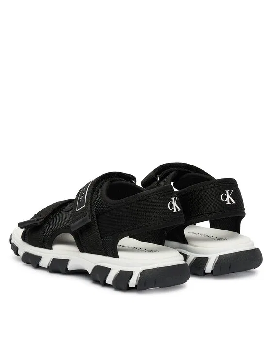 Сандалии Velcro Sandal Calvin Klein, черный — фото 3