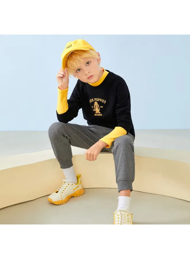 Hush Puppies Комплект спортивной одежды для детей из хлопка, цвет — фото 2
