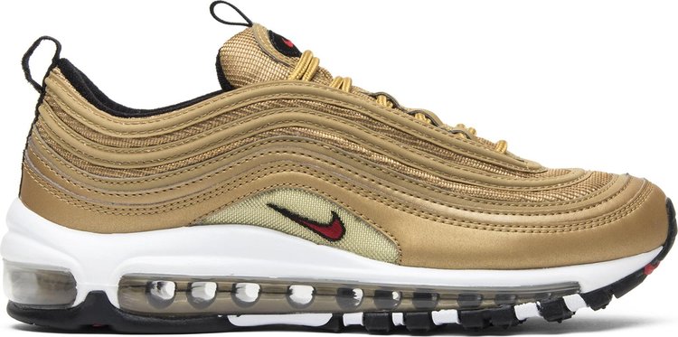 

Кроссовки Nike Wmns Air Max 97 OG QS 'Metallic Gold', золотой, Золотой;желтый, Кроссовки Nike Wmns Air Max 97 OG QS 'Metallic Gold', золотой