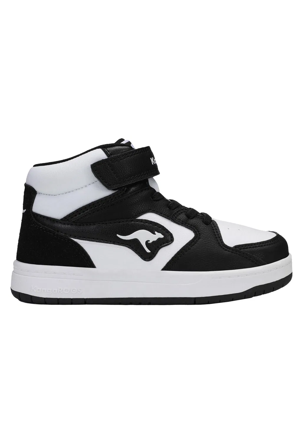 Детские кроссовки на шнуровке K-CP Hogan EV High-Top Kangaroos, Schwarz — фото 2