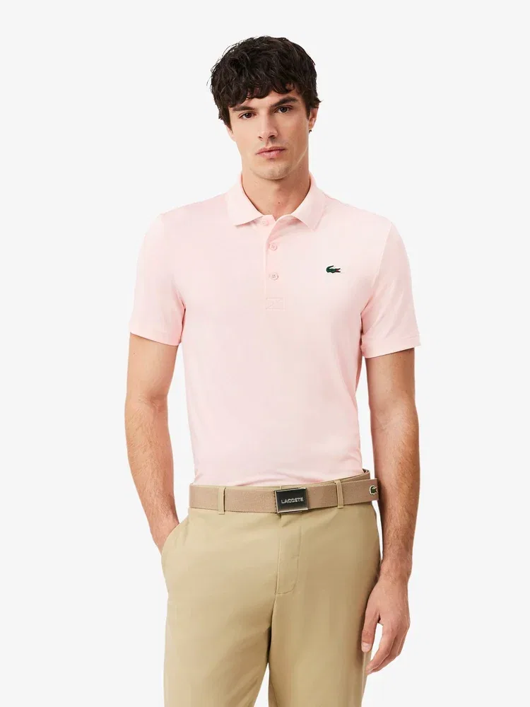 Футболка поло Lacoste Performance Basic, светло-розовый