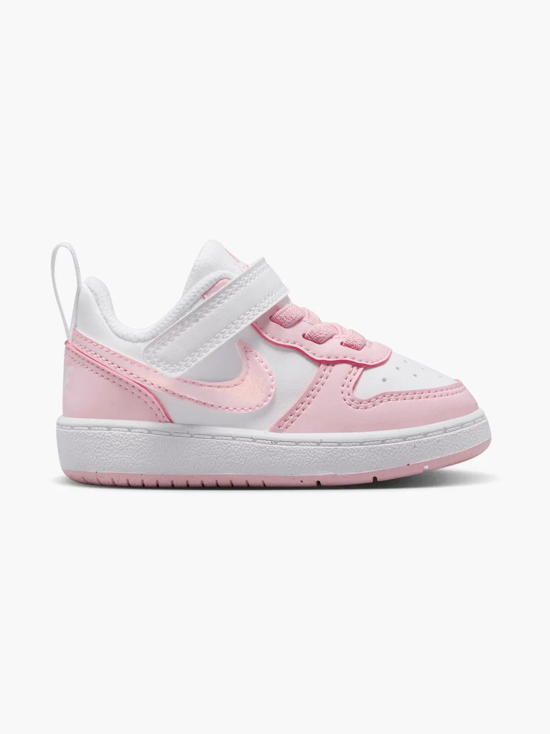 Детские кроссовки с эластичной шнуровкой Nike, розовый
