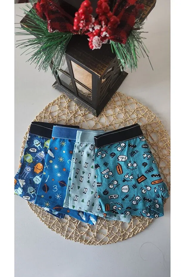 Детские боксеры для мальчиков хлопковые модель 320 Jasmin Underwear, Patterned