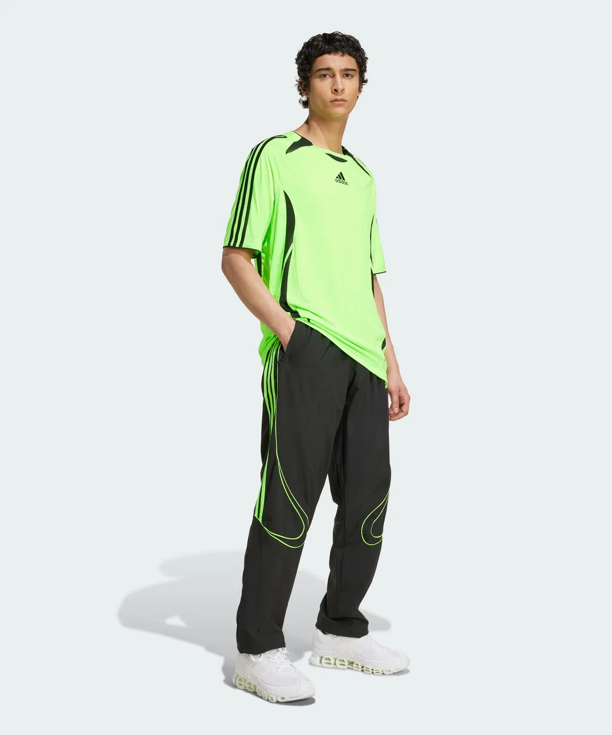 Мужская футболка с коротким рукавом Teamgeist Adidas Originals, Green — фото 3