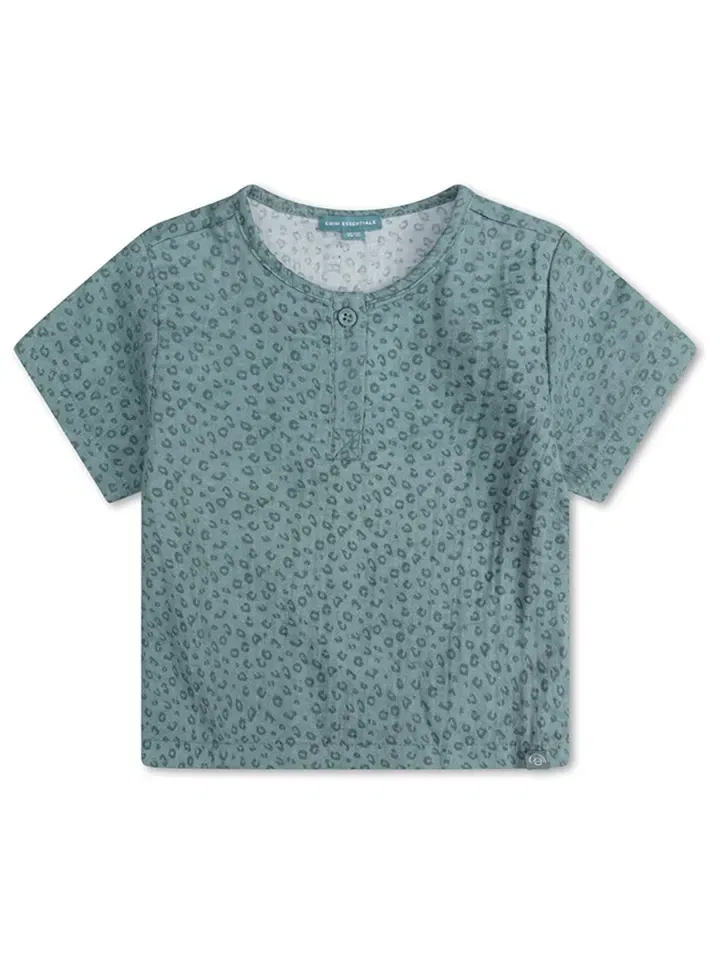 Комплект одежды с принтом Green Leopard Swim Essentials, зеленый — фото 3