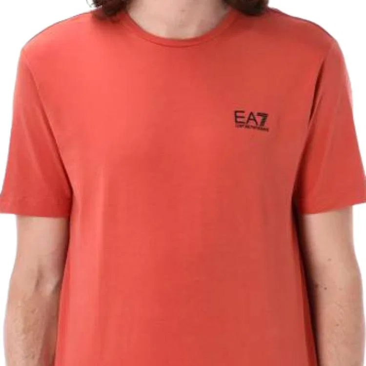 Мужская футболка Orange EMPORIO ARMANI — фото 4