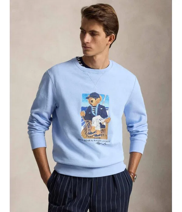 Мужской пуловер Regular Fit Polo Ralph Lauren, Azzurro