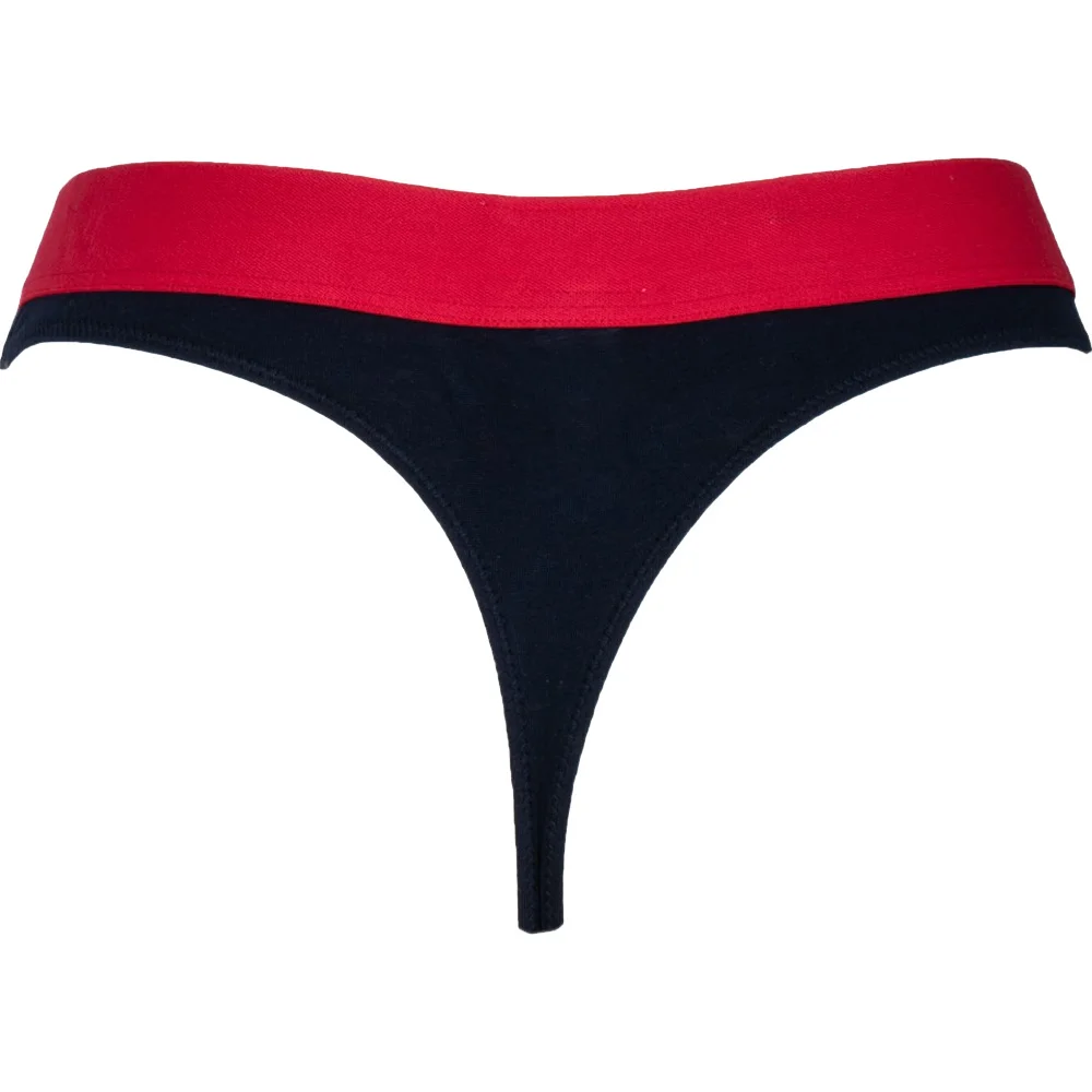 Трусы Tommy Hilfiger Thongs, темно-синий — фото 2