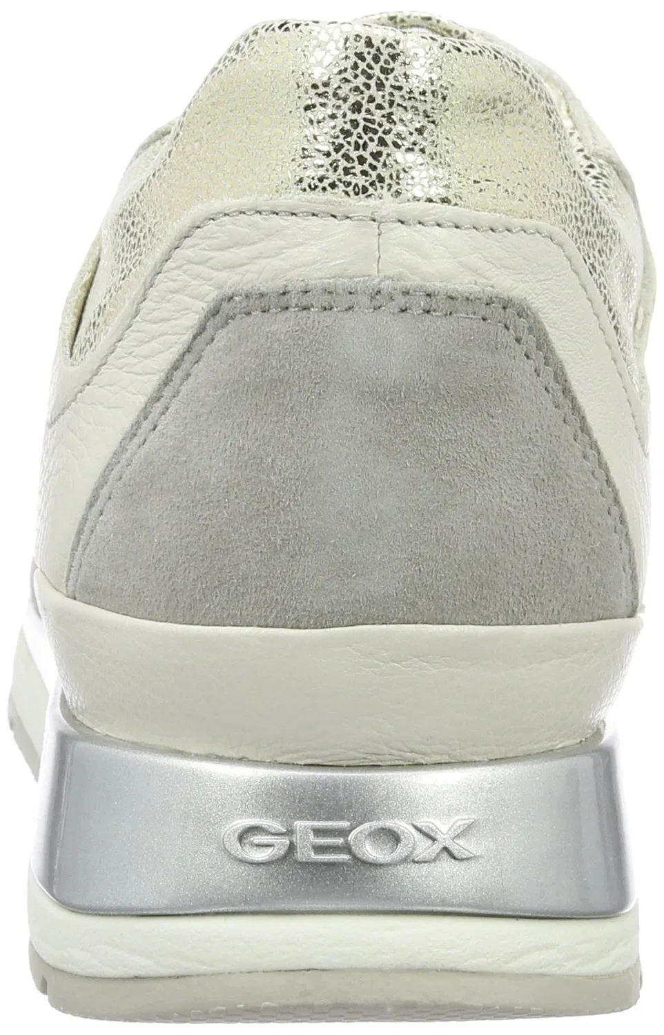Детские кроссовки для девочек Geox D Shahira B, Grey Off White Lt Greyc0856 — фото 3