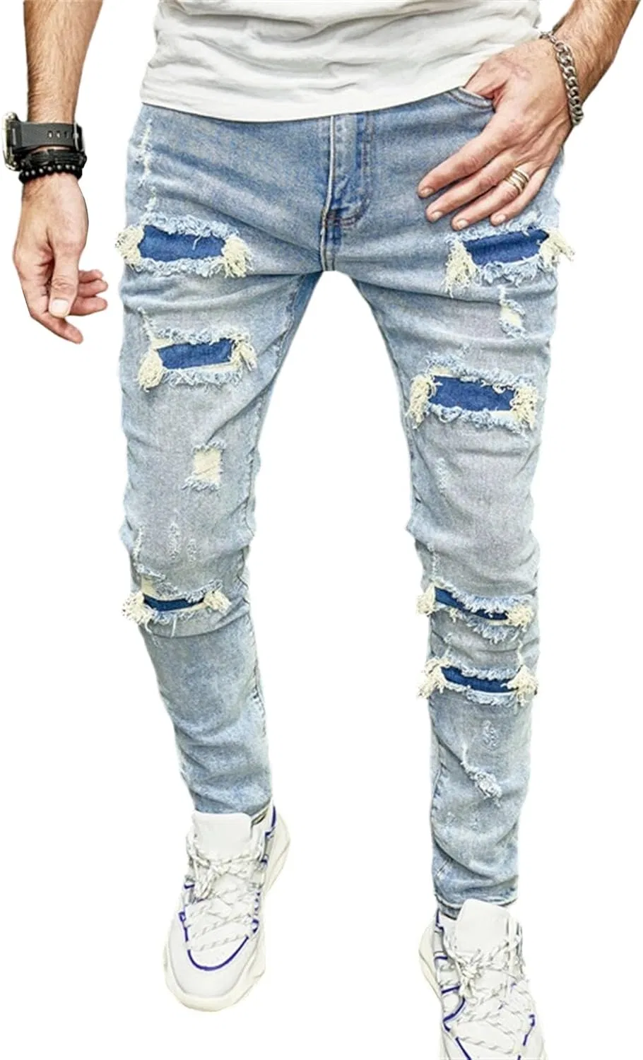 Джинсы скинни Slim Fit, синий