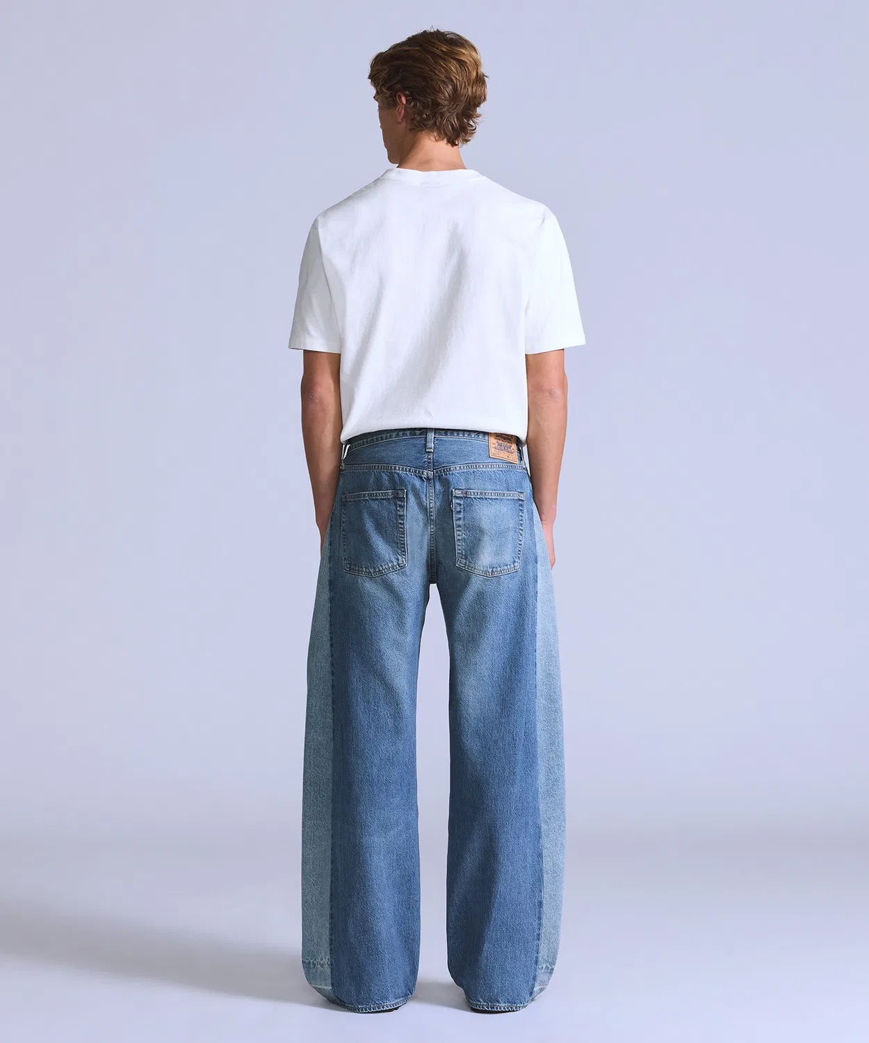 Мужские джинсы с широким кроем Blue Tab Customized Edition 1980's 501 Levi's, Индиго Блю — фото 4