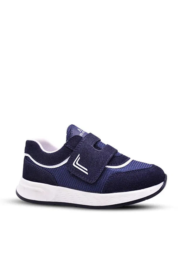 Детские кроссовки для мальчиков с ортопедической стелькой Marco Kids A More, Navy Blue