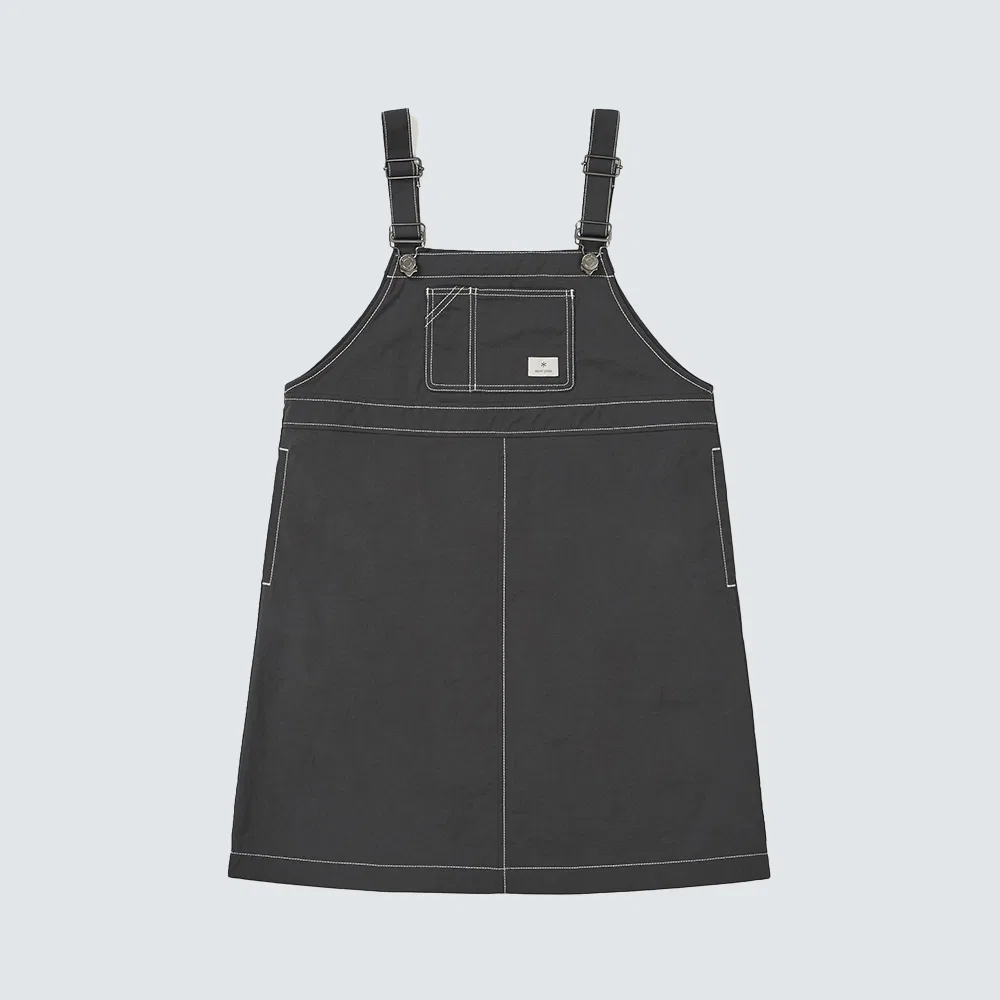 Детский комбинезон-платье Snowpeak Apparel Kids, угольный — фото 2