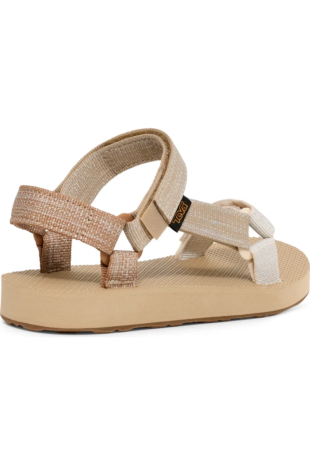 Детские сандалии с блестящими ремешками Original Universal Teva, Neutral Multi — фото 2