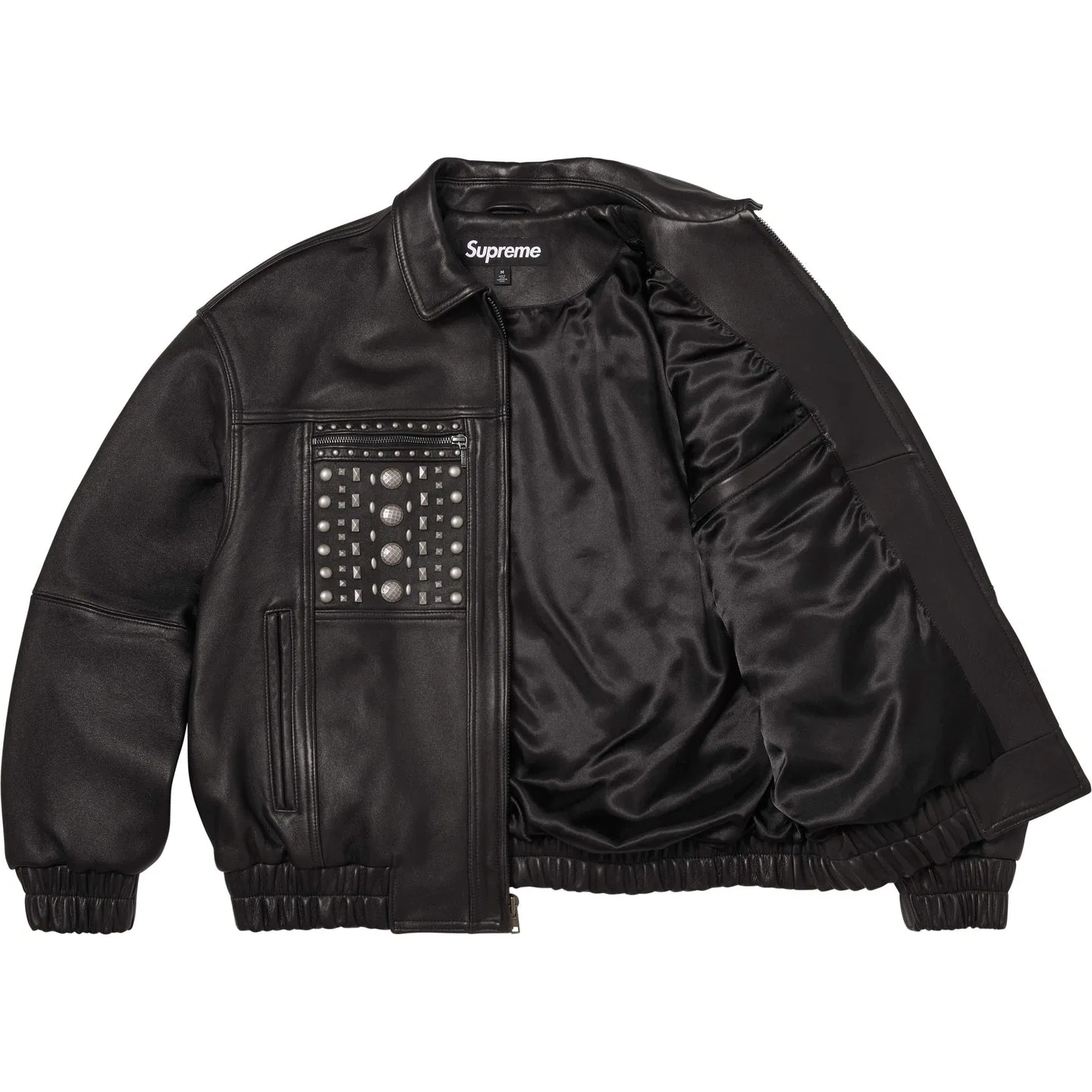 Детская куртка Supreme SS26 Lapel Moderate, Black — фото 4