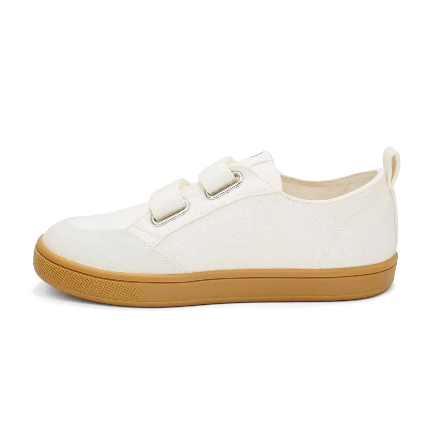 Детские кроссовки для девочек на липучках Urban Sole Casual Sneaker Old Soles, Natural — фото 2