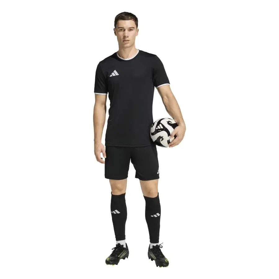 Футболка спортивная с коротким рукавом ENT26 Jsy adidas, Черный — фото 3