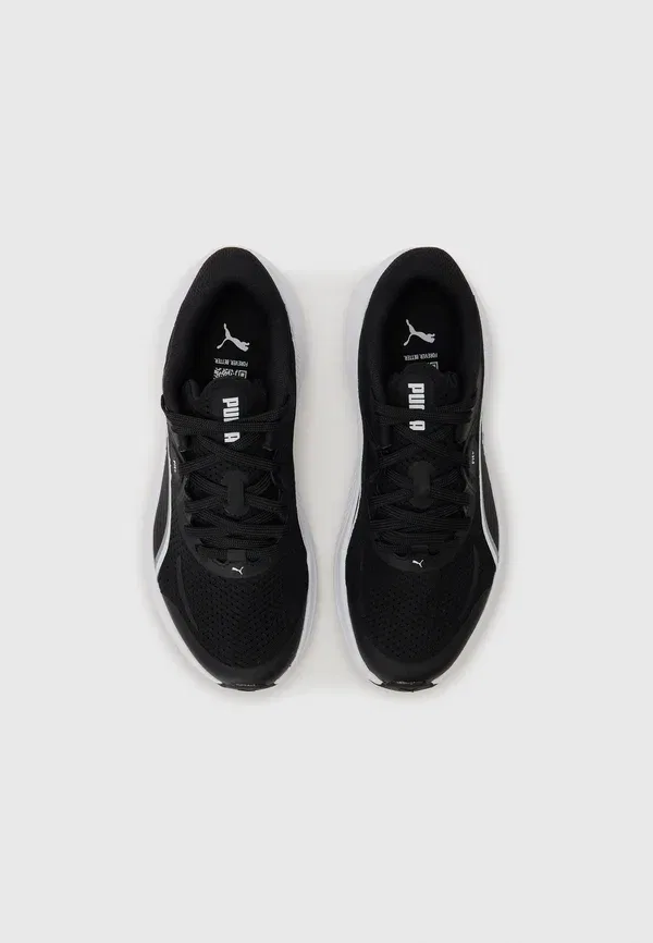Кроссовки беговые с максимальной амортизацией Skyrocket Lite 2 Jr Unisex Puma, Black/White/Silver-coloured, белый/черный — фото 4