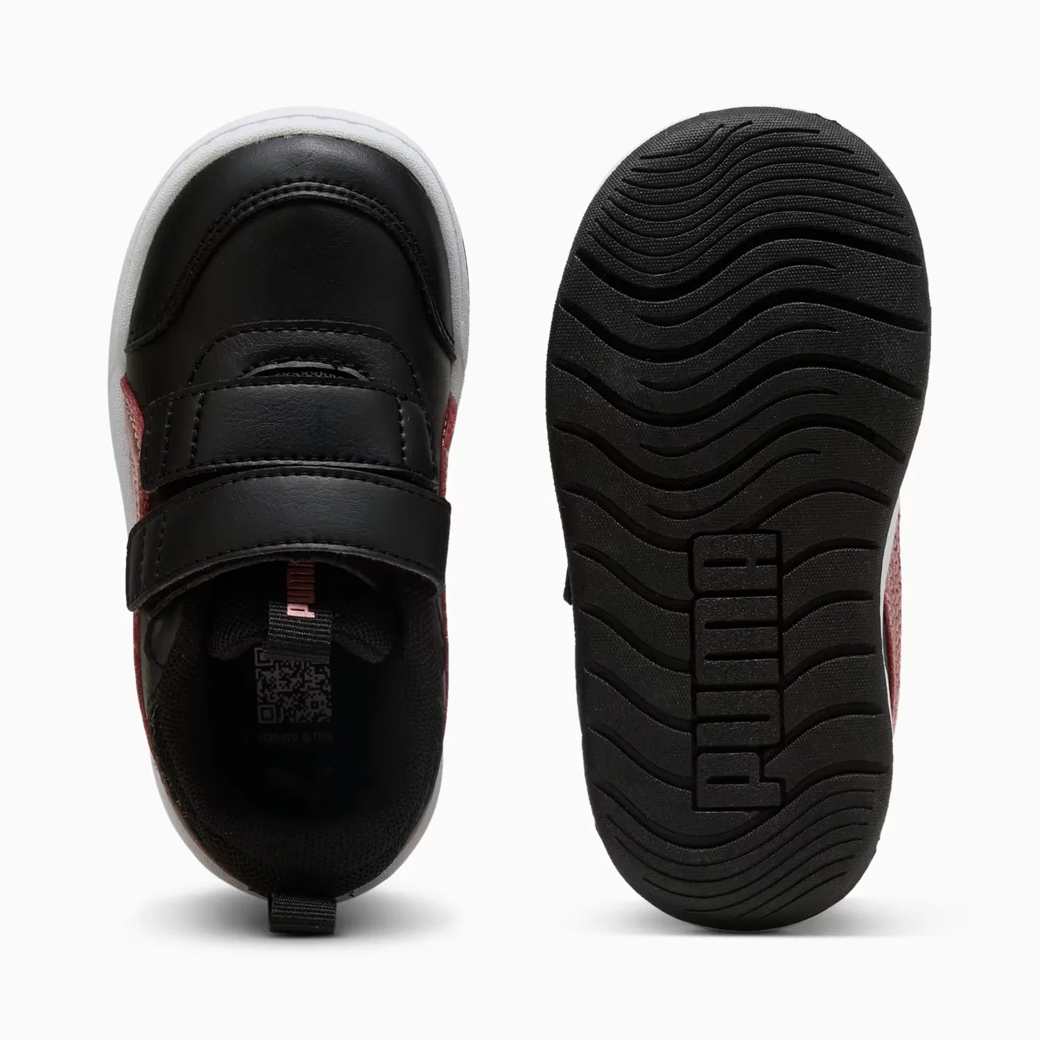 Детские кроссовки Multiflex 2 Glitz Puma, Puma Black-Rose Gold — фото 4