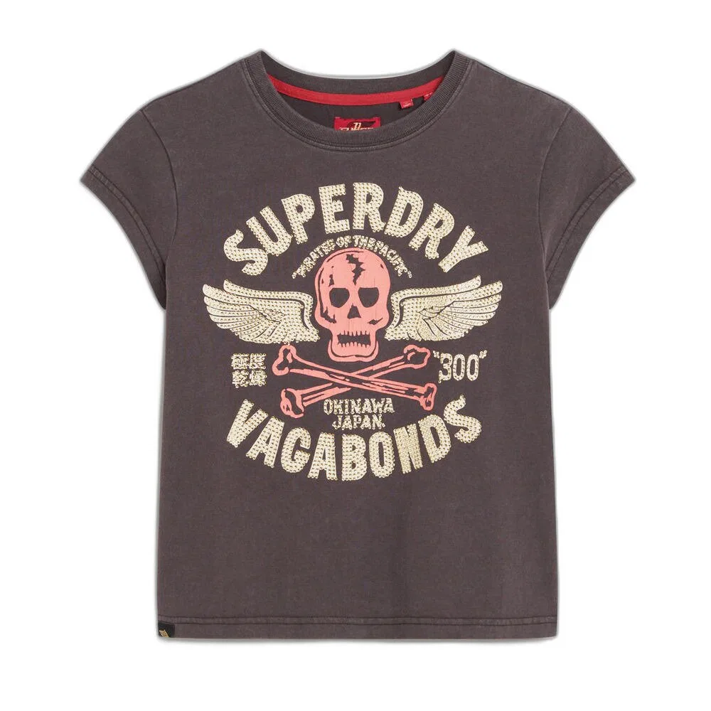 Мужская футболка с длинным рукавом Superdry, Черный
