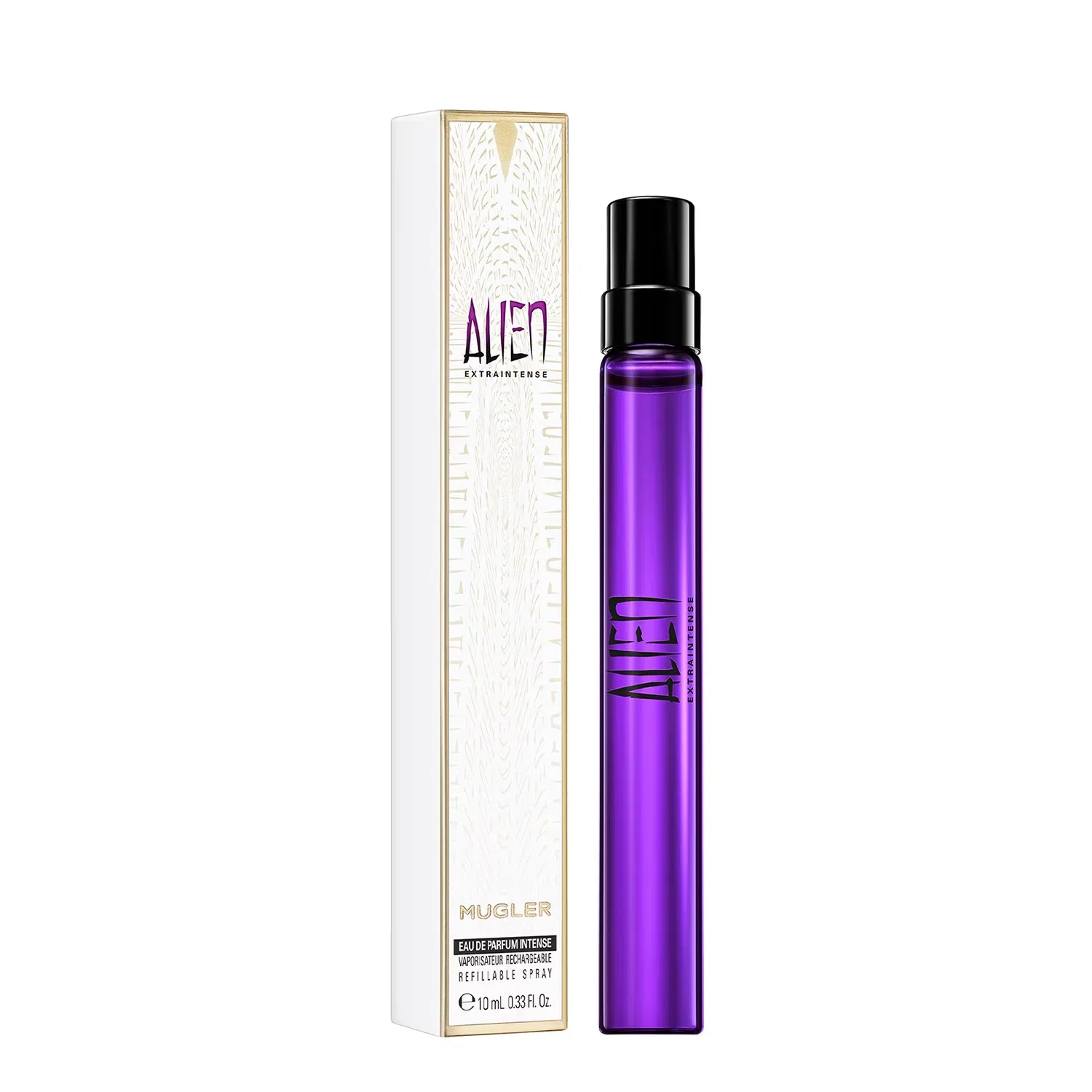 Парфюмерная вода Alien Extraintense MUGLER, 10 мл, с нотами амбрового дерева, Refill — фото 2