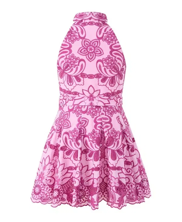 Детское платье для девочек с вышивкой Alora Marlo Kids, Cherry — фото 2