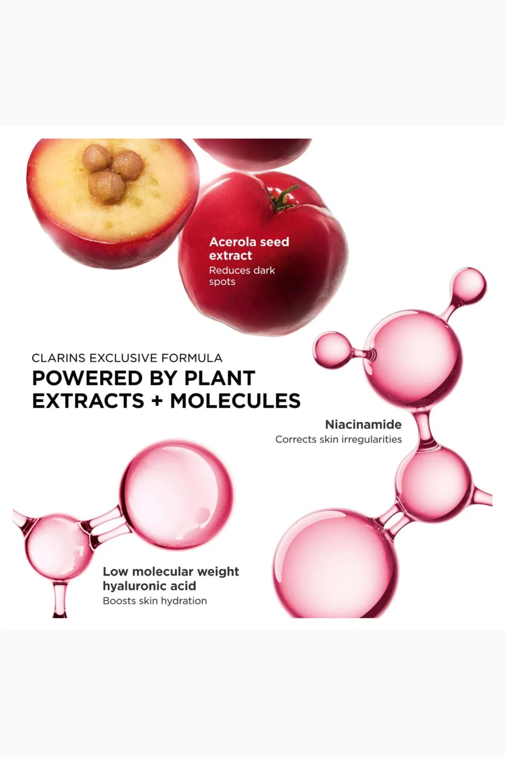Эссенция для лица осветляющая Bright Plus Advanced Treatment Essence Clarins — фото 4