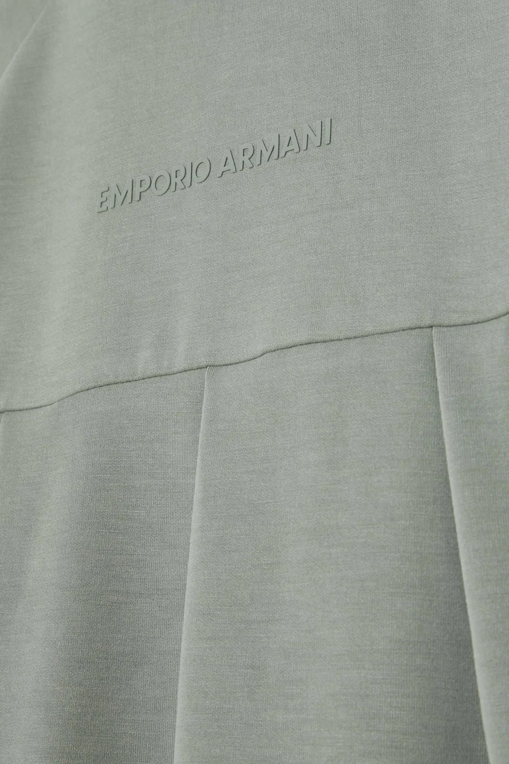 Платье с логотипом Emporio Armani, зеленый — фото 3