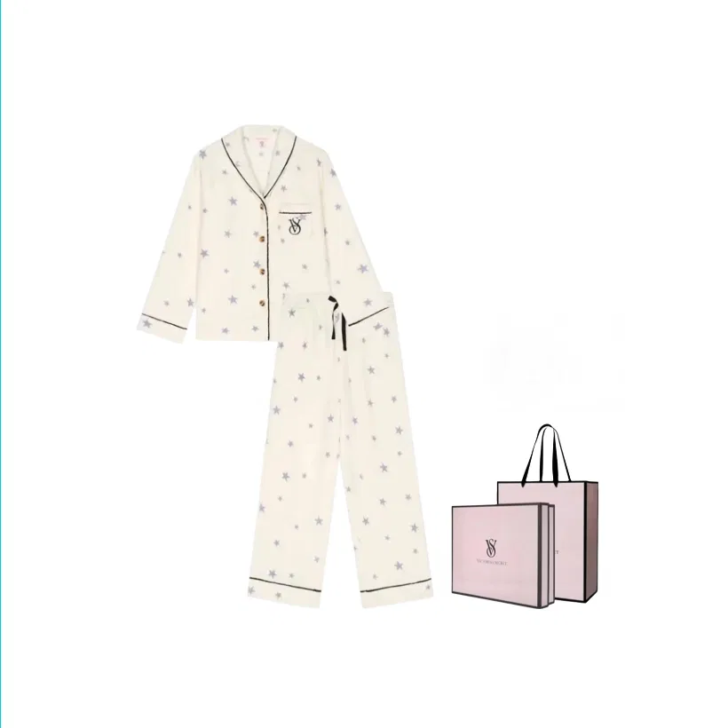 Женский комплект пижам Sky Blue Starlight Victoria's Secret, Sky Blue Starlight