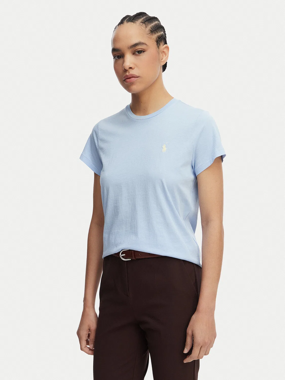 Женская футболка классического кроя Polo Ralph Lauren, голубой