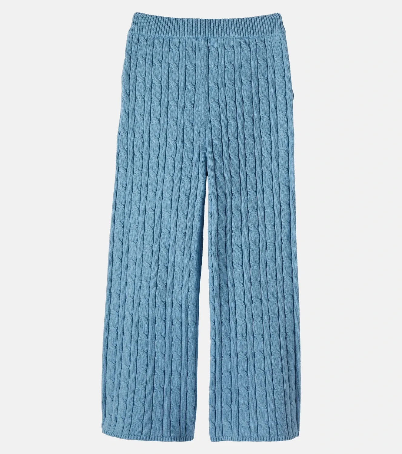 Брюки хлопковые жаккардовые Polo Ralph Lauren Kids, синий — фото 3