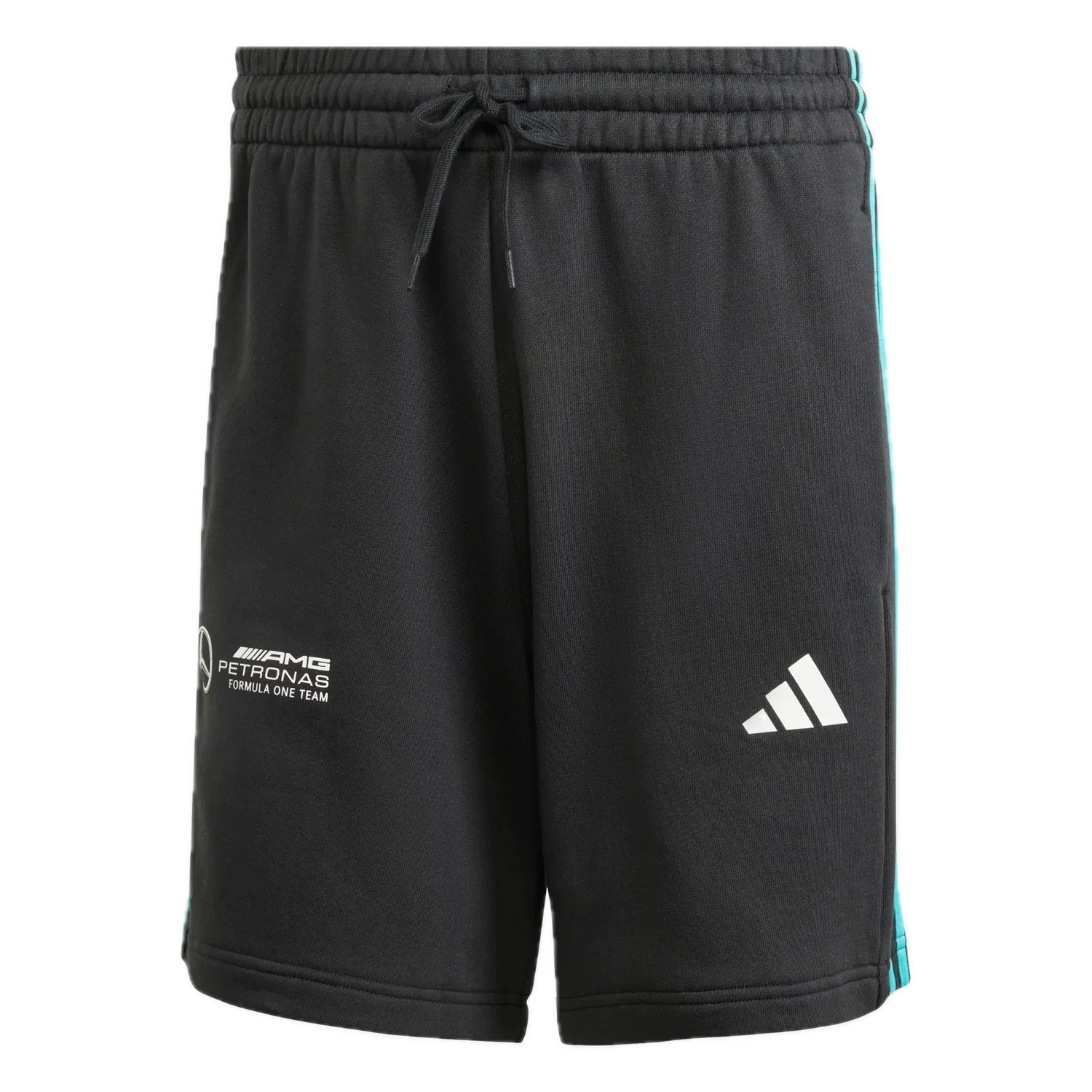 Мужские шорты Mercedes-AMG Petronas Formula One Team Adidas, черный