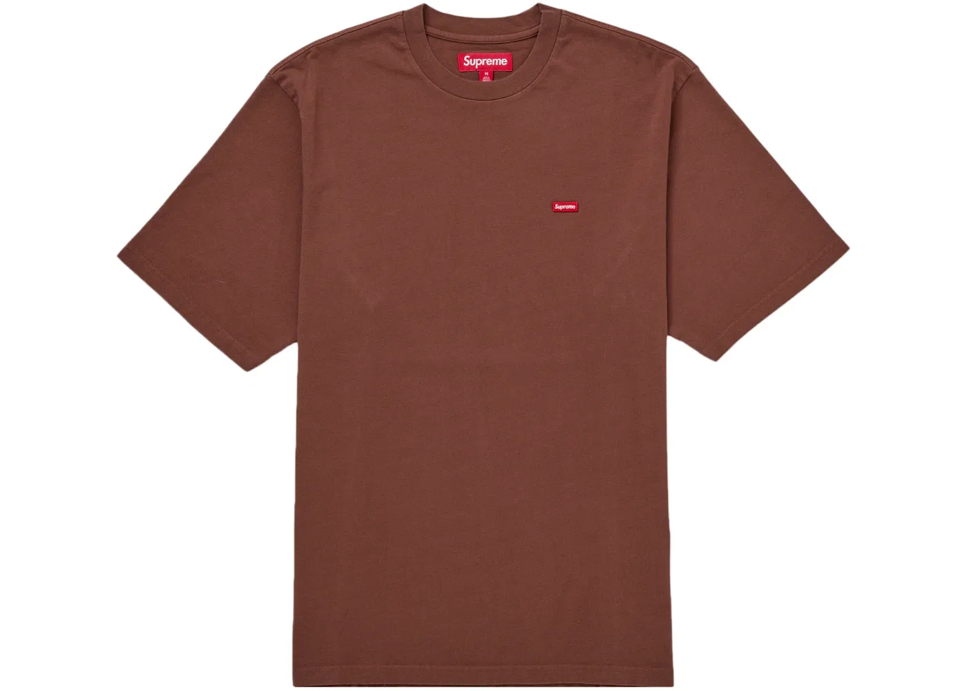Мужская футболка с принтом Small Box Tee Supreme, коричневый